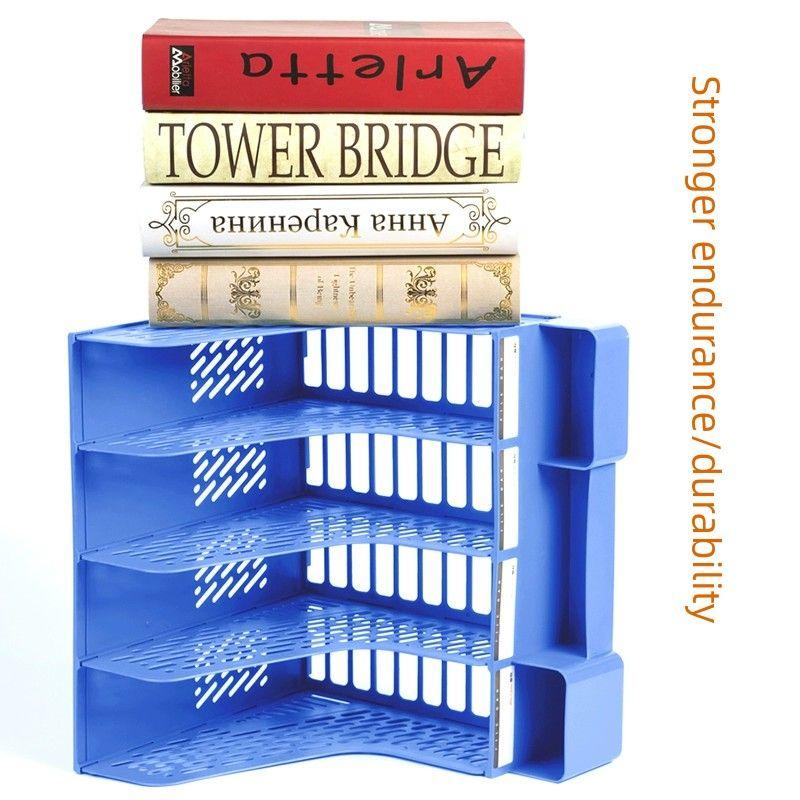 File Rack File Storage Box Storage Rack File Column File Box Office Desk Supplies File Shelf File Tray Desk Folder Surface Book Stand Book Stand File