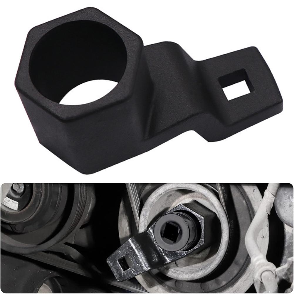 50mm Crankshaft Crank Pulley Wrench Holder Tool Removal Holding Spanner Crank Pulley Removal Tool Socket for Honda Acura Cars
