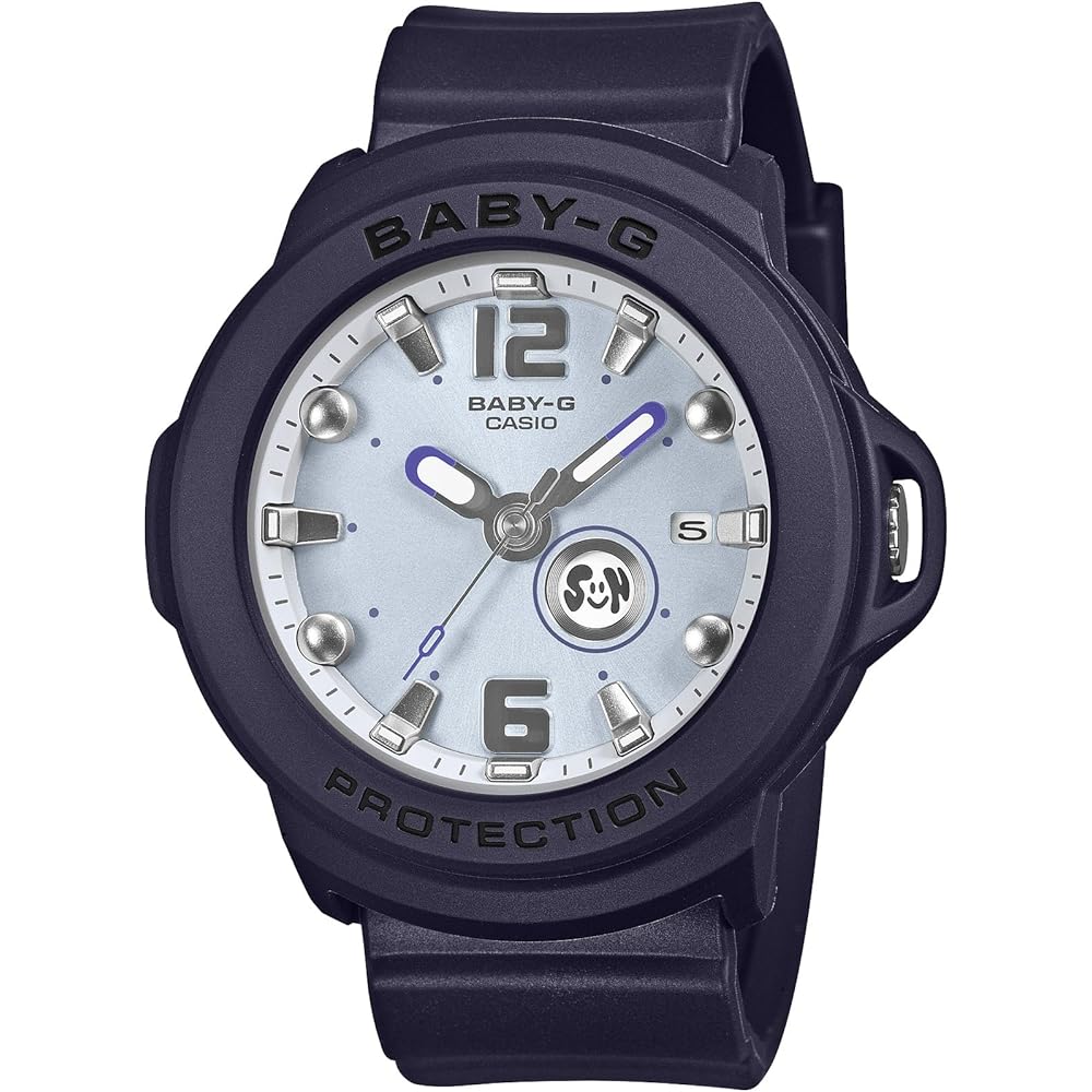 Casio Baby-G BGA-15K-2AJR Женские темно-синие часы Водонепроницаемые Стильный дизайн