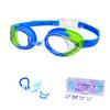 Children's Silicone Swimming Goggles PC Lens Lightweight Waterproof Anti-Fog Leakproof Design Custom Logo Anti-UV Clear Vision