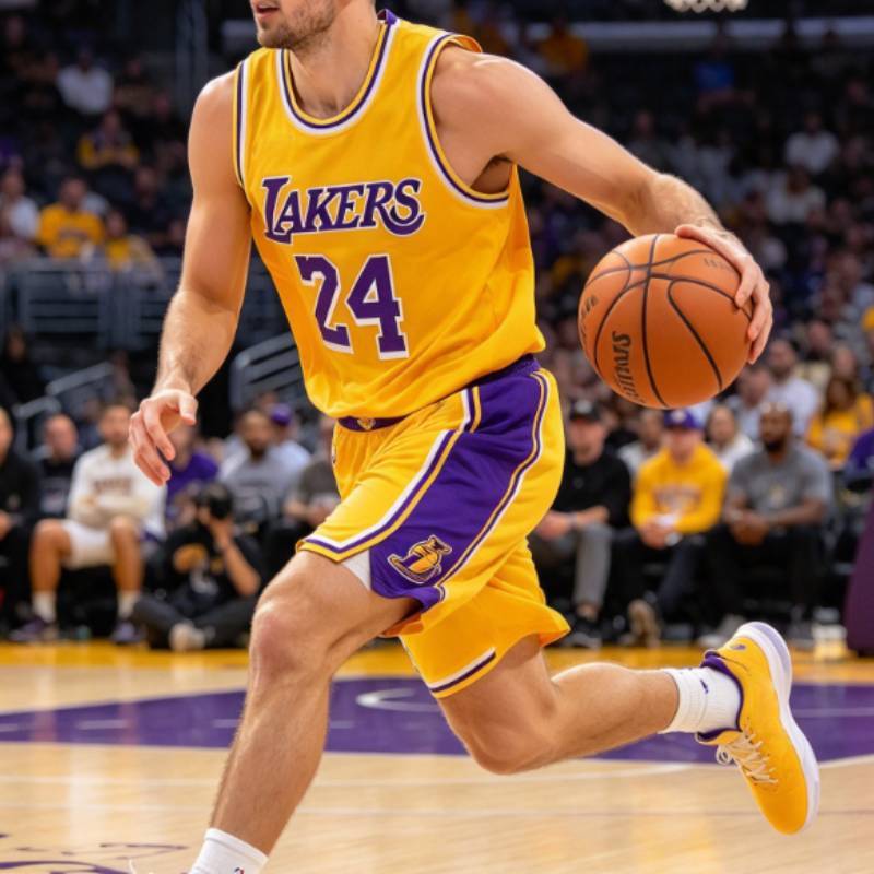 Kobe Bryant Basketball Jersey Set With Polyester Fabric For Adult Training And Team Sports