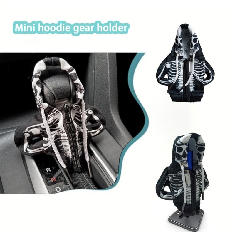 Gear Shifter Cover, Universal Shifter Knob Cover, Funny Sweater Hoodie for Gearshift, Car Shifter Stick Protectors