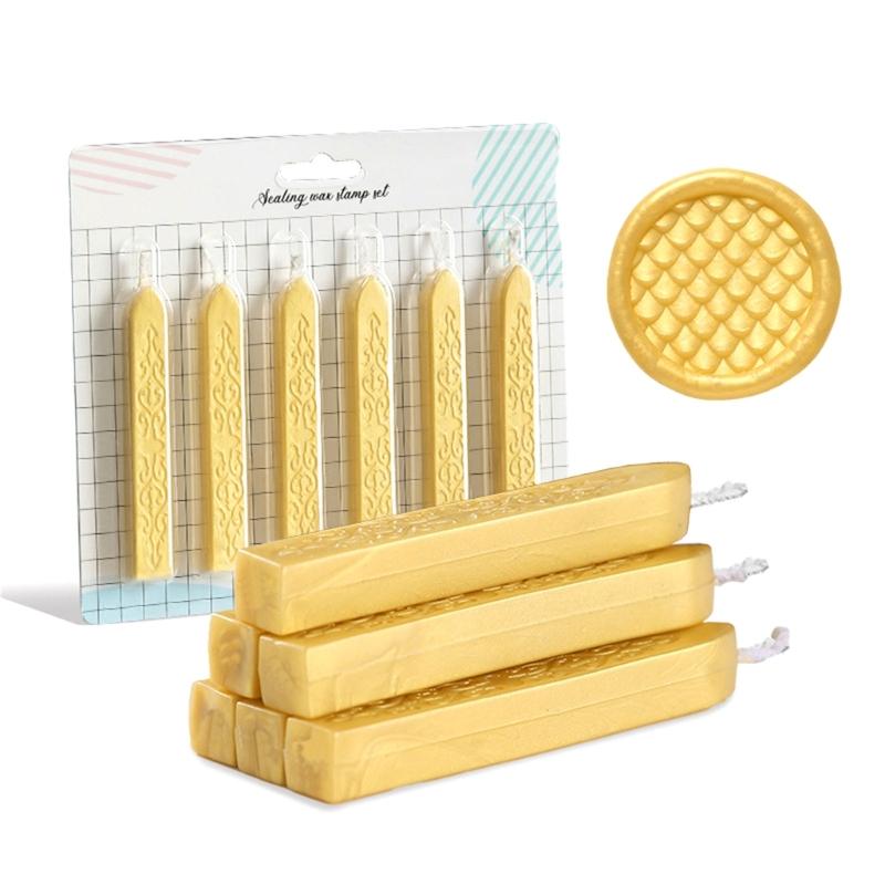 

Seal Wax Stick with Wick, for Letter Envelope, Wick Seal Wax