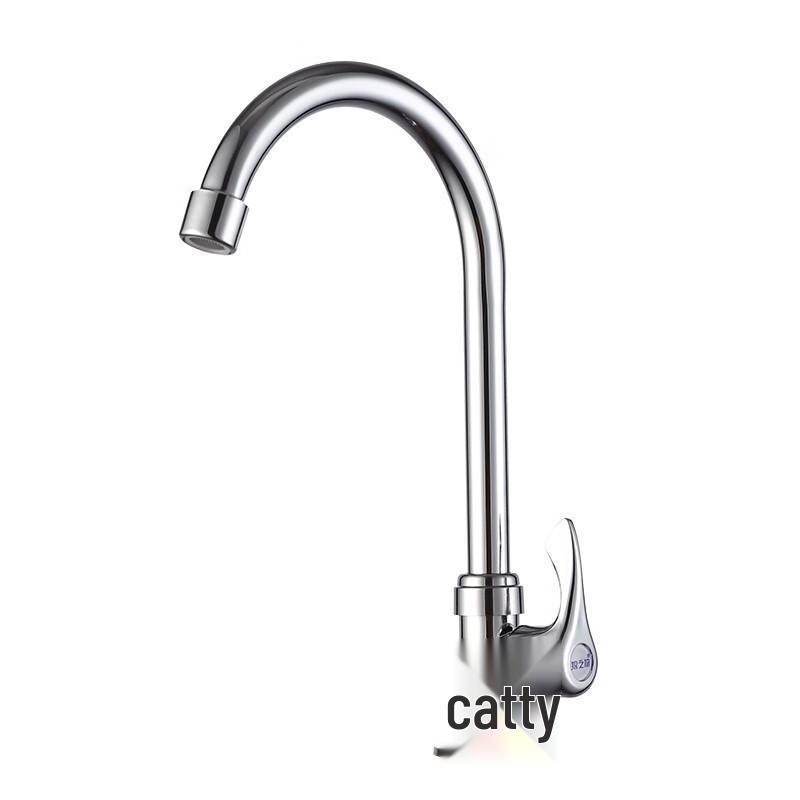 LANGZHIWEN Bateria kuchenna Uniwersalna Składana Pojedyncza Zimna Woda