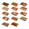 Door Mat Letter Print Water-absorbent Carpet Bedroom Living Room Christmas Welcome Mat Household