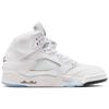 Air Jordan 5 Retro Wit Metallic 2026 Heren Sneakers Metallic-Zilver Zwart HQ7978-103