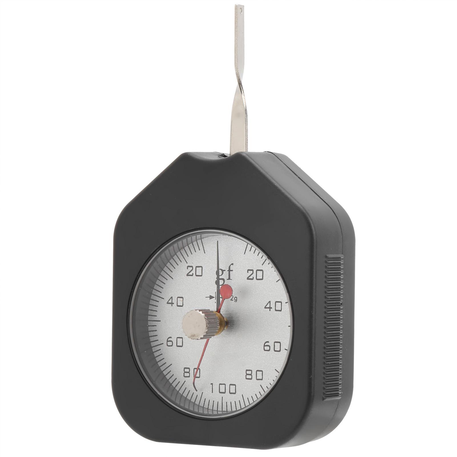 

СЭГ1002 Циферблатный измеритель натяжения Тестер Карманный измеритель грамм-силы Двойной указатель 100 г