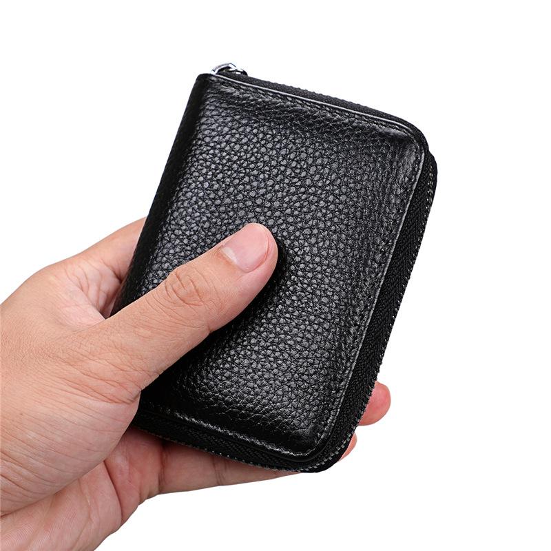 Leather Car Emblem Soft Wallet Mini Credit Card Purse Portable Small Wallet For Porsche 911 Cayenne 918 Pajun 718 Panamera Macan