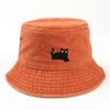 1pc Summer Cat Bucket Hat for Men Women Lightweight Travel Beach Fisherman Hat Outdoor Sports Pull Up Bob Panama Sun Hats