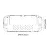Easy To Clean Skin Shell Cover Suitable for Handheld Game Device with Antislip Design Ensures Full Functionality Comfort