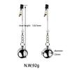 BDSM Bondage Sex Nipple Clamp Stainless Steel Breast Clamp Clips Metal Nipple Shaking Clamps Breast Clip Sex Slaves Sex Shop 18+
