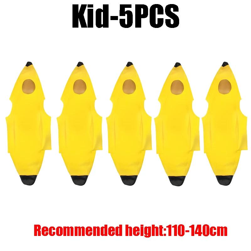 Deluxe Adult Unisex Banana Costume for Halloween Dress up Party & Roleplay Cosplay Spandex Material Funny Ecoparty Outfit
