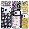 Capa Case for iPhone 17 Air 16 Pro Max 15 Plus 11 13 Mini 14 12 Back Phone Cover Eyeball Pattern