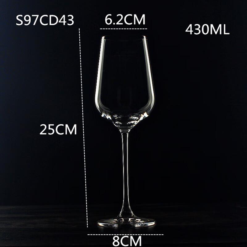Crystal Bordeaux Red Wine Goblets