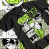 Yu Yu Hakusho T-shirt Yusuke Hiel Kuwabara And Kurama Anime Gift Shirt Black