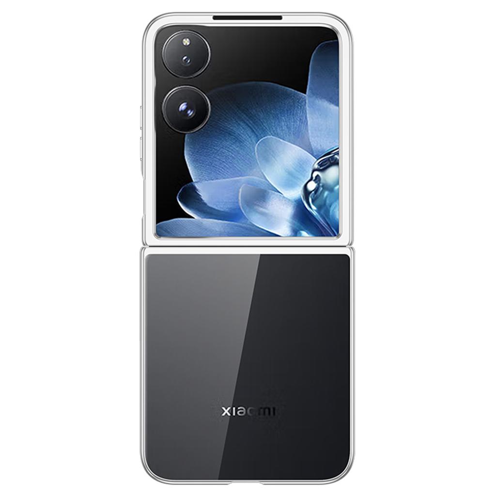 Für Xiaomi Mix Flip 5G Hülle Galvanisiert Transparentes PC Handyhülle