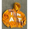 Unisex Oversized Hoodie With 3D Colorful Letter Print Streetwear Y2K Harajuku Style Fall Winter Sweatshirt