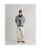 8seconds Casual Check Hooded Jacket Ivory