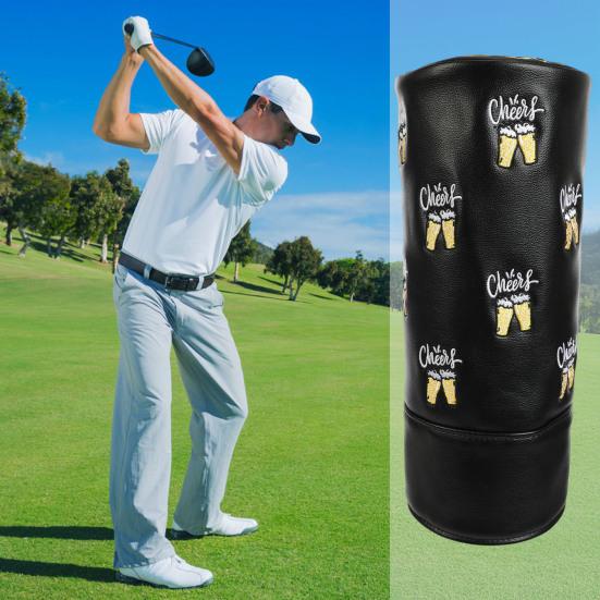 Golf Club Cover Waterproof Scratch-Resistant Bright Colors Golf Club Sleeve Easy To Clean Golf Club Protector