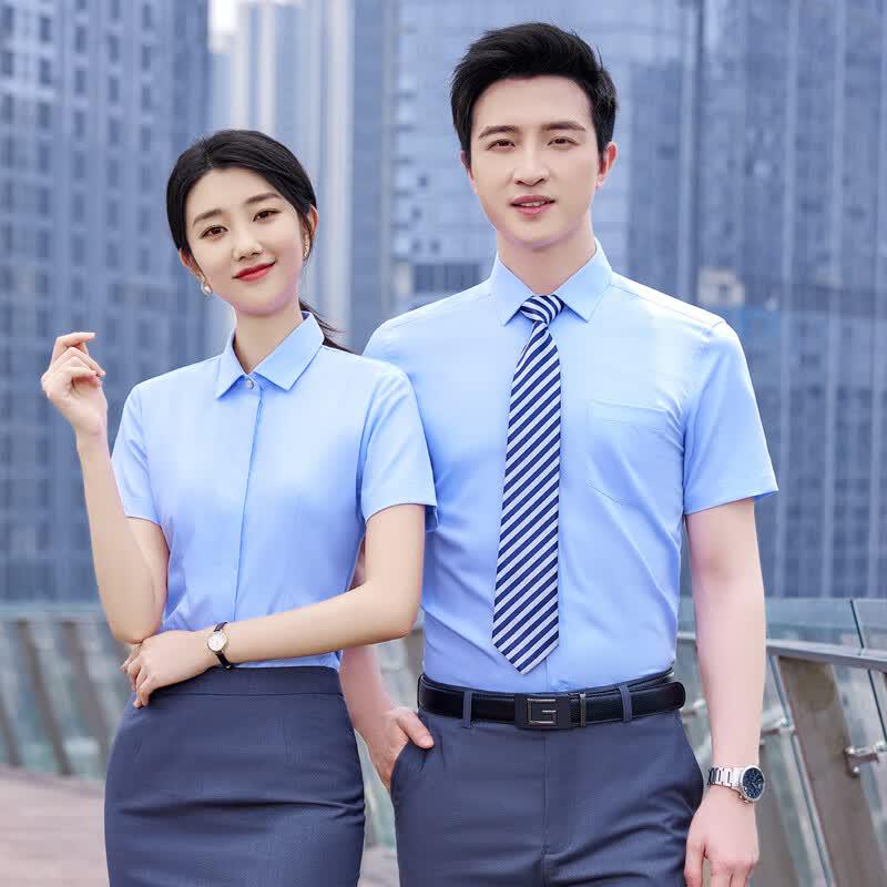 Мужская и женская рубашка Buzhiyi в стиле business casual, приталенная M/36