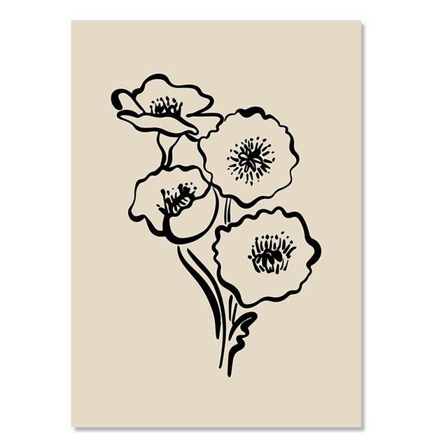 Matisse Poster Yayoi Kusama Poster und Drucke Leinwand Patings Blumenmarkt Wandkunst Bilder für Wohnzimmer Boho Dekor