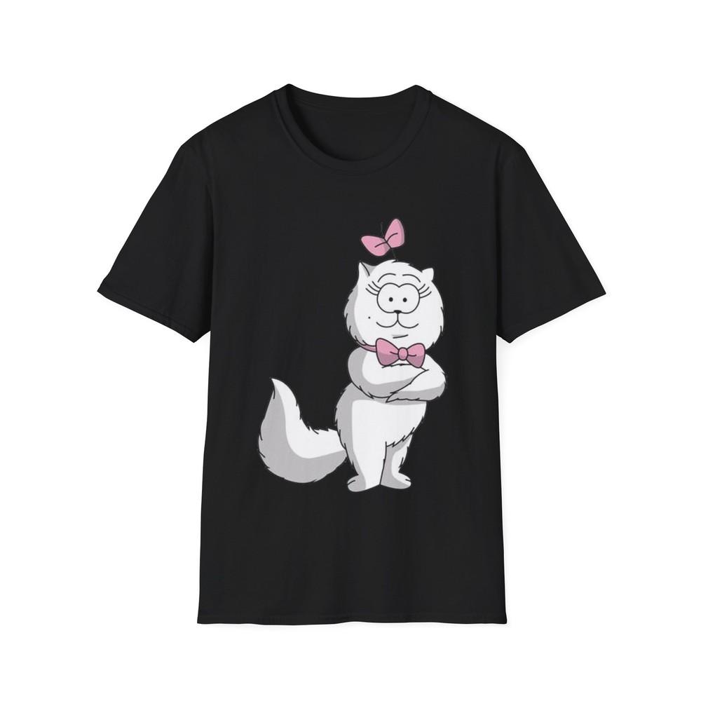 Sonja T-Shirt Heathcliff Cartoon Cat Shirt 80 s Cartoons Retro Tee Unisex T-Shirt M