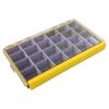 Waterproof Organizers Lure Baits Organizers Clear Lid Tray Tool Box Baits Separator Fishing Tackle Box Storage Box Trays