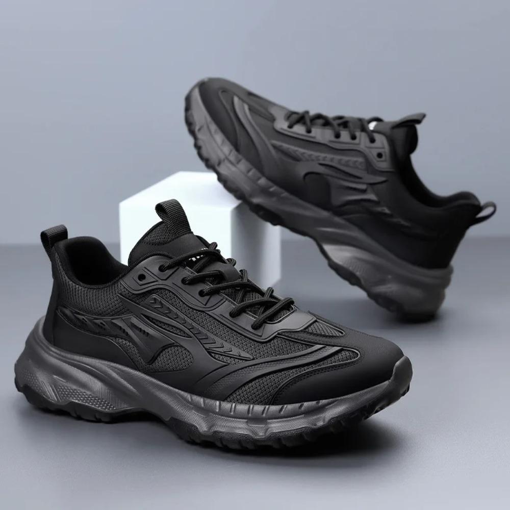 Sommer Neue Mesh Sportschuhe Für Teenager Dicke Sohle Atmungsaktiv Lässig Trendig Jugend Bequem Erhöhende Schuhe Laufschuhe