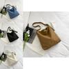 Large Capacity Canvas Shoulder Bag For Women Stylish Korean Trendy Shopping Tote