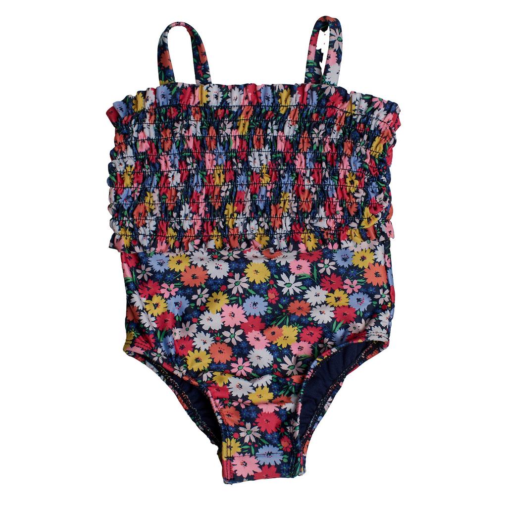 Bañador Fruncido con Tirantes 802246 para Bebé Niña