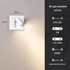 UOSU86 Rotatable Bedside Reading Wall Lamp