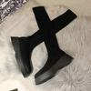 Ladies Knee High Shaft Shoes Thigh New In Platform Women's Long Boots Above Over The Boot Gyaru Goth Gothic Demi-season Quality