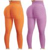 Women Fashion Print Yoga Pants Plus Size Casual High Waist Sport Pants
