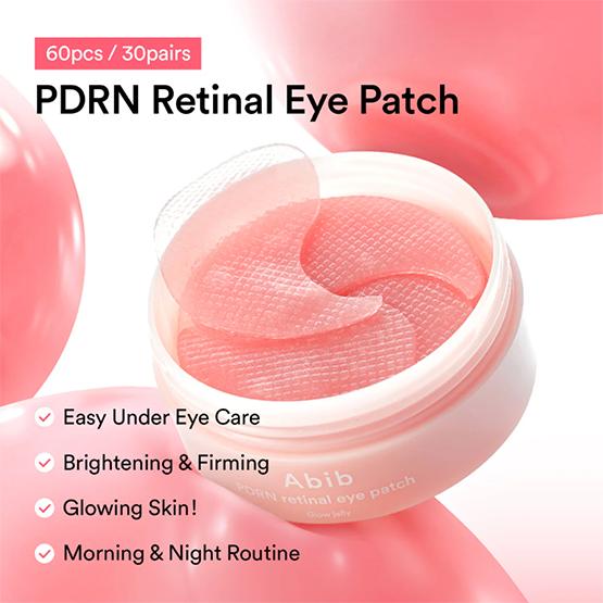 ABIB Płatki pod oczy PDRN Retinal Glow Jelly 60 szt.