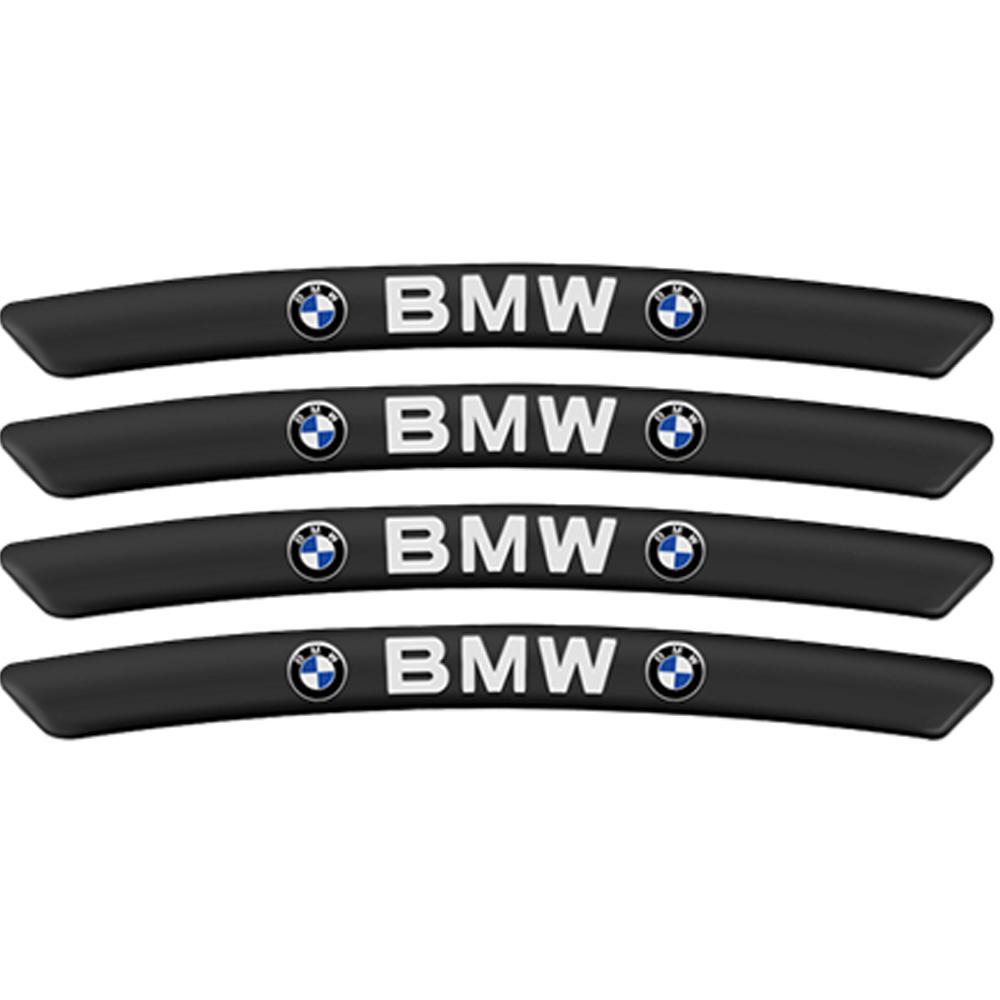4 Pezzi Adesivi Decorativi per Cerchi in Lega per Auto Accessori per Modifica Auto Per Bmw F20 F30 G20 F31 F34 F10 G30 F11 X3 F25 X4 I3 M3