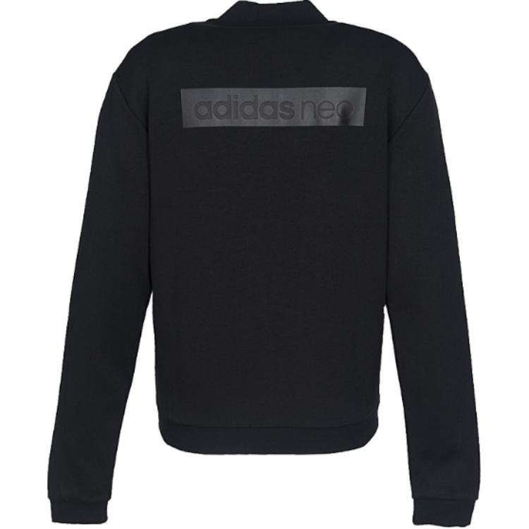 Adidas Neo W Cs Bomber Fashion Versatile Simple Jacket Women Jacket Black BR1441