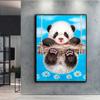 5D DIY Diamond Painting Cross Stitch Animal Panda Diamond Embroidery Mosaic Wall Art Home Decoration