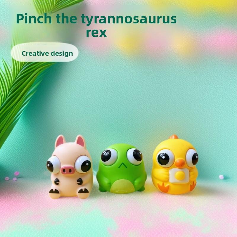 Internet-Famous Hit Animal Squishy Toys Cartoon Cute Pet Stress-Relief Gadgets -Style Children's Squishable Dolls  Small Toys