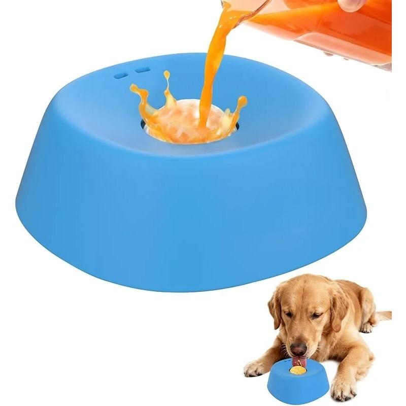 Anti-Würgen Slow Feeder Hundenapf Rutschfest 3/4 Tasse - Leckspielzeug für flüssige Leckerlis Knochenbrühe Joghurt
