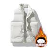 2026 Winter Fashion Vest Tooling Vest Thermal Vest Thickened Overalls Jacket Feather Cotton Vest