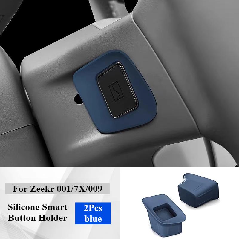 For Geely Zeekr 7X 001/009/Glorious/MIX 2024 2025 START-X Car Button Holder Button Steering Wheel Bracket Stickers Interior