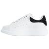 Alexander Mcqueen Oversized Leather Low Top Skateboard Shoes Women's White Black 553770WHGP79061( )