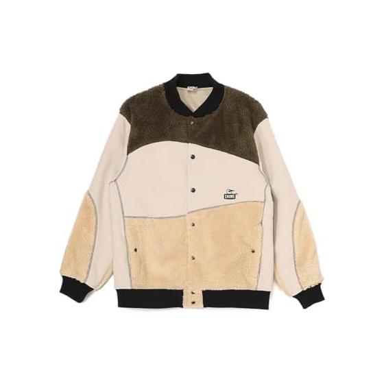Chums Fleece Jacket Bonding Fleece Panel Blouson Men s