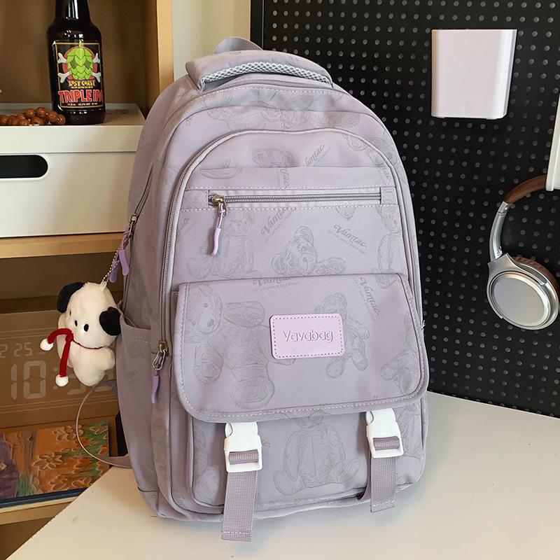 Printed Backpacks for Kids and Students: Suitable for Elementary, Junior High, High School, College Girls