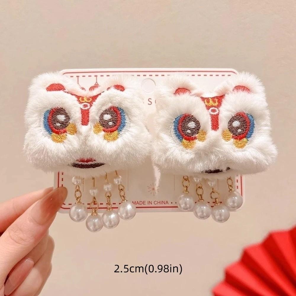 Tassels Chinese Tassel Fan Hairpin Cloth New Year Bow Hairpin Japanese Kimono Headwear  Decorations