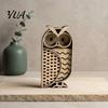 Unique Wooden Gifts for Owl Lovers Multi Layer Figurine, 3D Layered Crafts, Creative Wood Detailed Desk Ornaments Carving Animal Home Bedroom