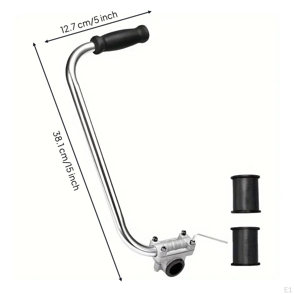 Brush Handle with Adapter Adjustable for Landscapers