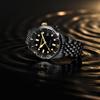 Bradner Black and Gold Collection 18 ATM Water Sapphire Black [SPINNAKER] Watch, Automatic, Resistant, Crystal, Dial, SP-5062-44, Men's [Authentic]