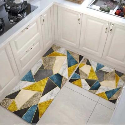 Tappetino da Cucina Antiscivolo Assorbente per Bagno Zerbino d'Ingresso Balcone Lavanderia Tappeto Lavabile Camera da Letto Soggiorno Tappeto Lungo
