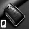 Leather Key Case for Volkswagen Models: T-Cross, Lavida, Lamando, Bora, Tiguan, Sagitar, Polo, Magotan, Passat, Tharu